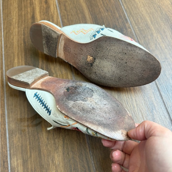 Johnny was embroidered mule - Picture 5 of 6